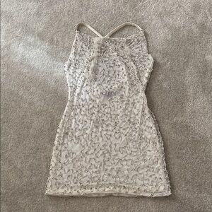 Retrofete Beaded Party Dress. Size XS